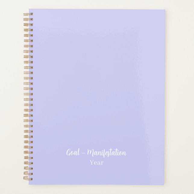 Agenda Lavanda (Anverso)