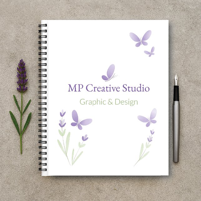 Agenda Lavender Business Branding (Subido por el creador)
