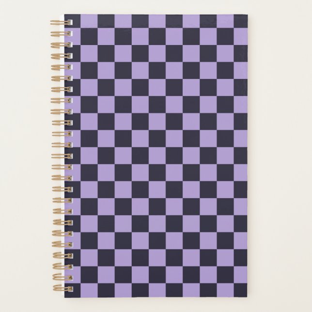 Agenda Lavender haze checkerboard pattern (Anverso)