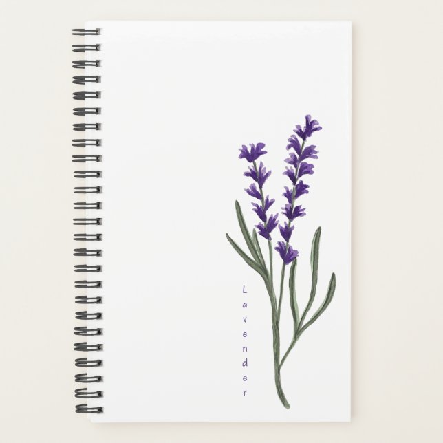 Agenda Lavender Planner (Anverso)