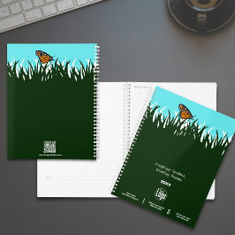 Agenda Lawn Silhouette Butterfly Promocional