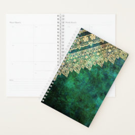 Agenda Lazo verde vintage