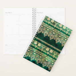 Agenda Lazo verde vintage
