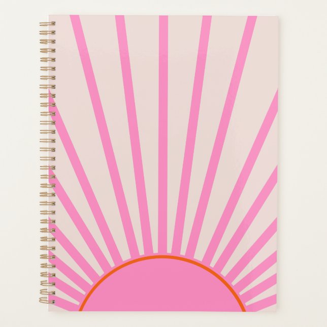 Agenda Le Soleil 01 Sunshine rosa (Anverso)