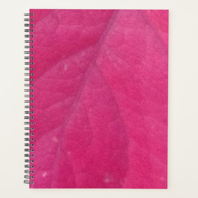 Agenda Leaf morado (Anverso)