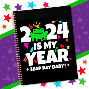 Agenda Leap Day Leaper 2024 es mi año 29 feb. cumpleaños
