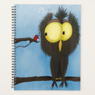 Agenda Lechuza Adorable Y Colorida Oliver