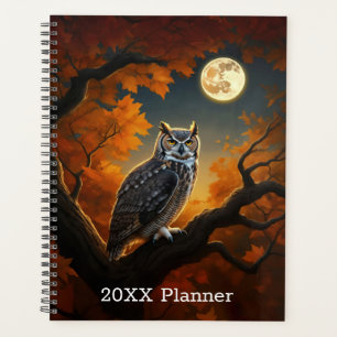 Agenda Lechuza Cuerno en otoño