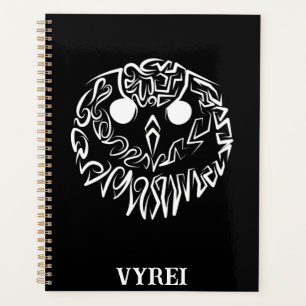 Agenda Lechuza Tribal Negra y Blanca