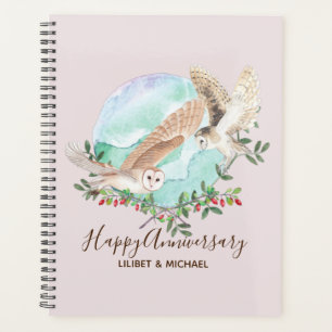 Agenda Lechuzas personalizadas
