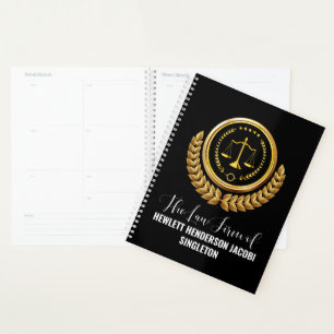 Agenda Legal / Ley / Fiscal - Véase Back - Planner