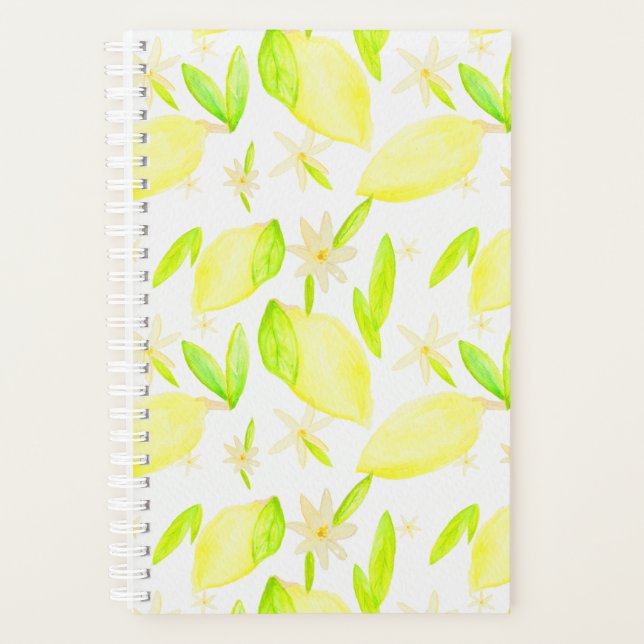 Agenda Lemon Lovely Planner (Anverso)