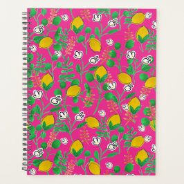 Agenda lemon watercolor