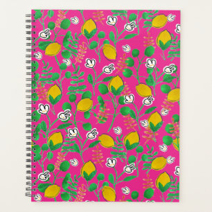 Agenda lemon watercolor
