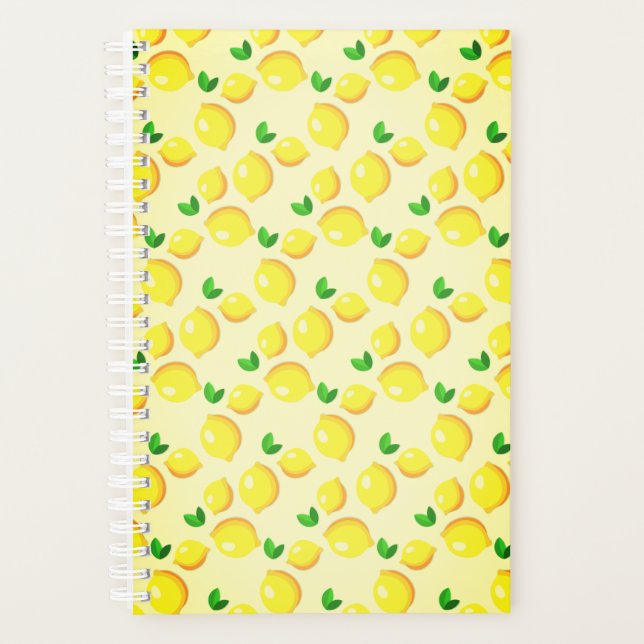 Agenda Lemones Amarillos Frescos - (Anverso)