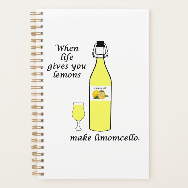 Agenda Lemons to Limoncello (Anverso)