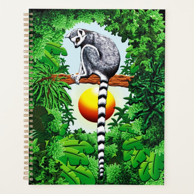 Agenda Lemur de Madagascar (Anverso)