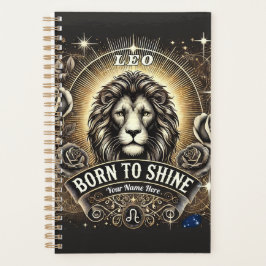 Agenda Leo "Born to Shine" Planner
