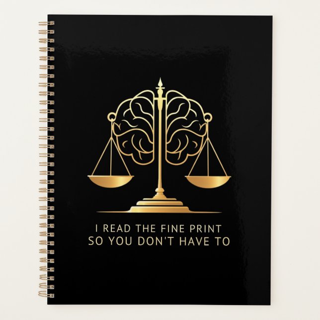 Agenda Leo la impresión fina para que no tengas que hacer (Anverso)