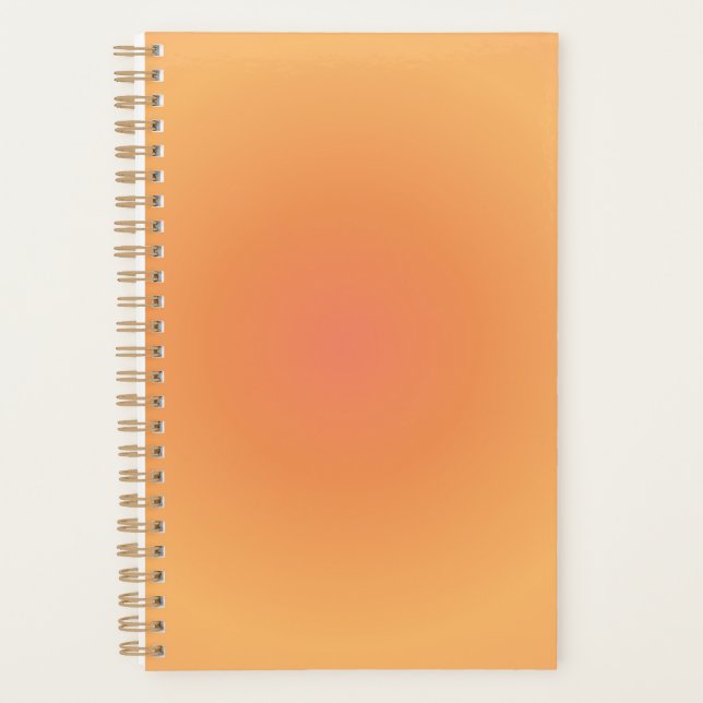 Agenda Leo Zodiac, Leo Aura Naranja Gradiente (Anverso)