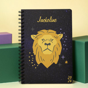 Agenda León Leo Zodiac l Galaxy Sky Star Personal