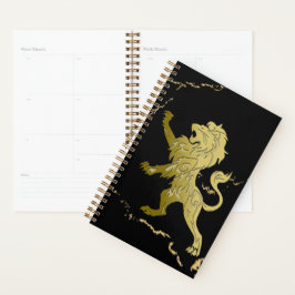 Agenda León Real Dorado Marmóreo  