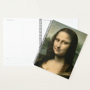 Agenda Leonardo Vinci Mona Lisa, c.1503-6