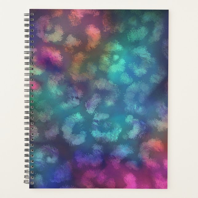 Agenda Leopard Paint Series Design 6 (Anverso)