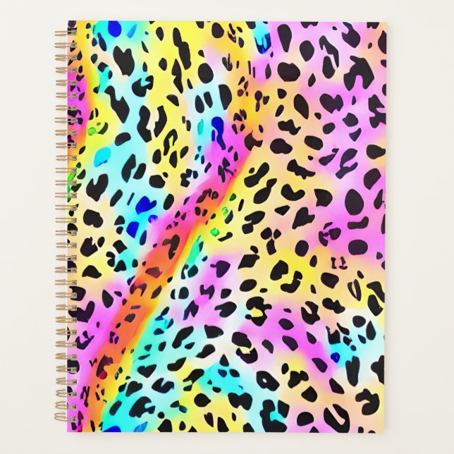 Agenda Leopardo arcoiris (Anverso)