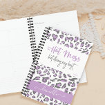 Agenda Leopardo de Lilac imprime Hot Mess haciendo mi mej<br><div class="desc">Hot Mess but Doing My Best,  planificador personalizado con diseño de huella de leopardo. Sencillo,  jovencito y de moda con una cita moderna en tipografía escrita a mano - perfecto para la escuela,  oficina y mommas multitarea!</div>