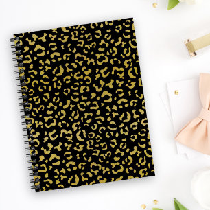 Agenda Leopardo de oro, Purpurina de oro, patrón de leopa