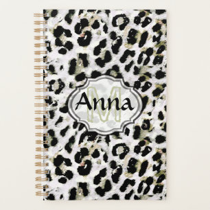 Agenda Leopardo - huella animal manchada