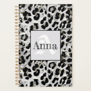 Agenda Leopardo - huella animal manchada