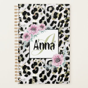 Agenda Leopardo - huella animal manchada