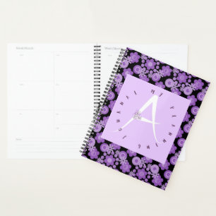Agenda Letra lilac a