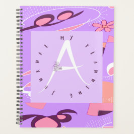 Agenda Letra lilac a resumen