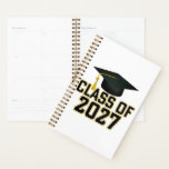 Agenda Letterman Class of 2027 Graduation<br><div class="desc">* CONGRATS TO THE GRAD! * * Customize this day / week planner for the graduate weeks to come! * With colorful stickers, 60 pages and 12 months long. * Two size options to choose from (soft or hard cover). * Add text to the cover (and / or to the...</div>