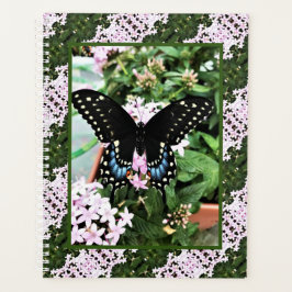 Agenda Lg Planner Black Swallowtail