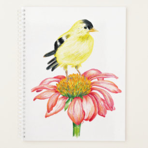 Agenda Lg Planner Goldfinch sobre la Confloración