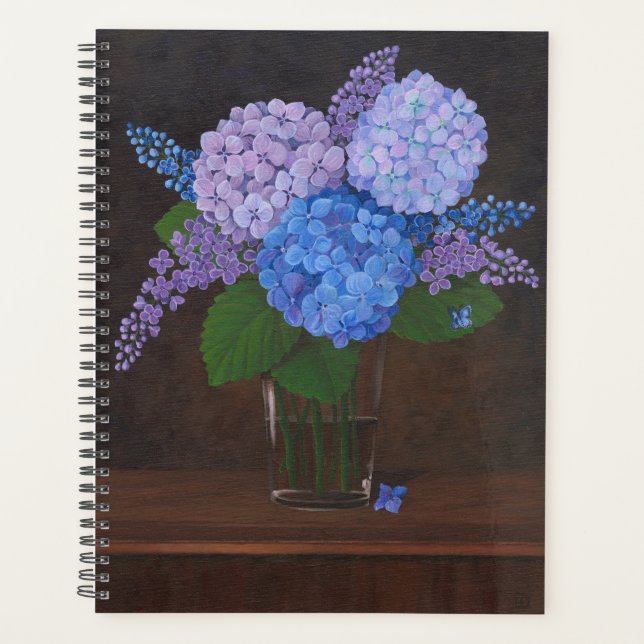 Agenda Lg Planner - Hydrangeas/Buddleia (Anverso)