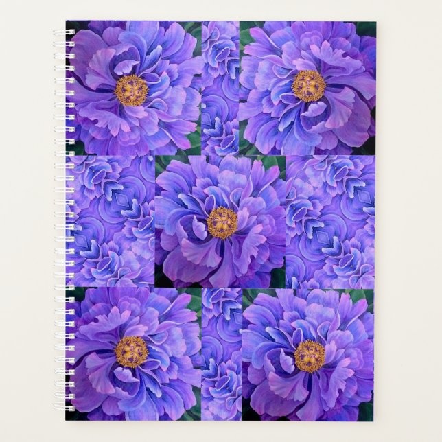 Agenda Lg Planner Lavender Peony (Anverso)