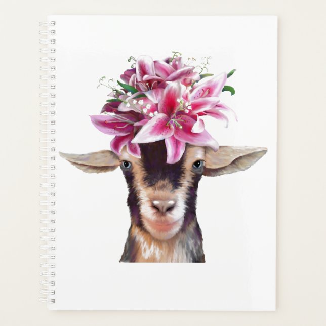 Agenda Lg Planner Lily the Goat (Anverso)