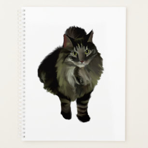 Agenda Lg Planner Maine Coon Cat