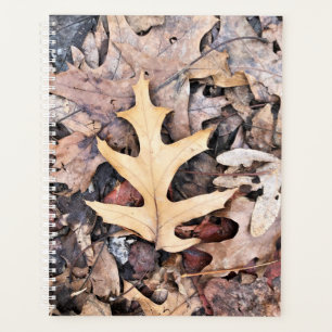 Agenda Lg Planner Oak Leaf