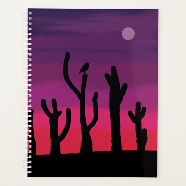 Agenda Lg Planner Saguaro Sunset (Anverso)