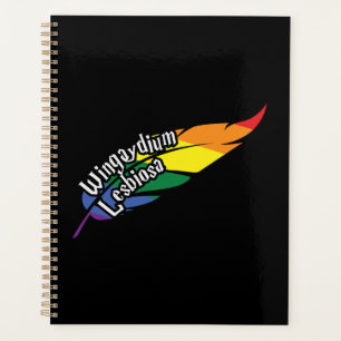 Agenda LGBTQ divertida Jugar con palabras Orgullo A