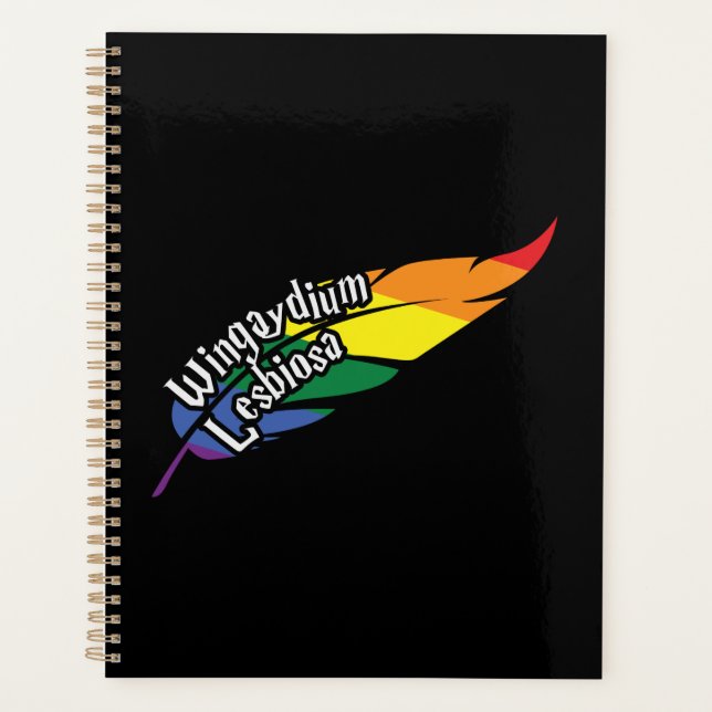 Agenda LGBTQ divertida | Jugar con palabras | Orgullo | A (Anverso)