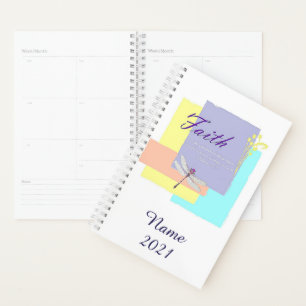 Agenda Libélula de fe personalizada
