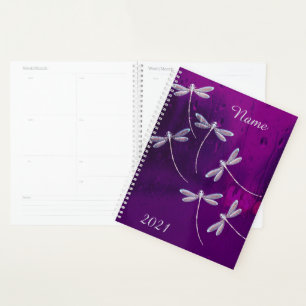 Agenda Libélulas personalizadas en el agua