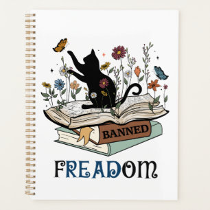 Agenda LIBERTAD - Gatos y libros - Leo libros prohibidos